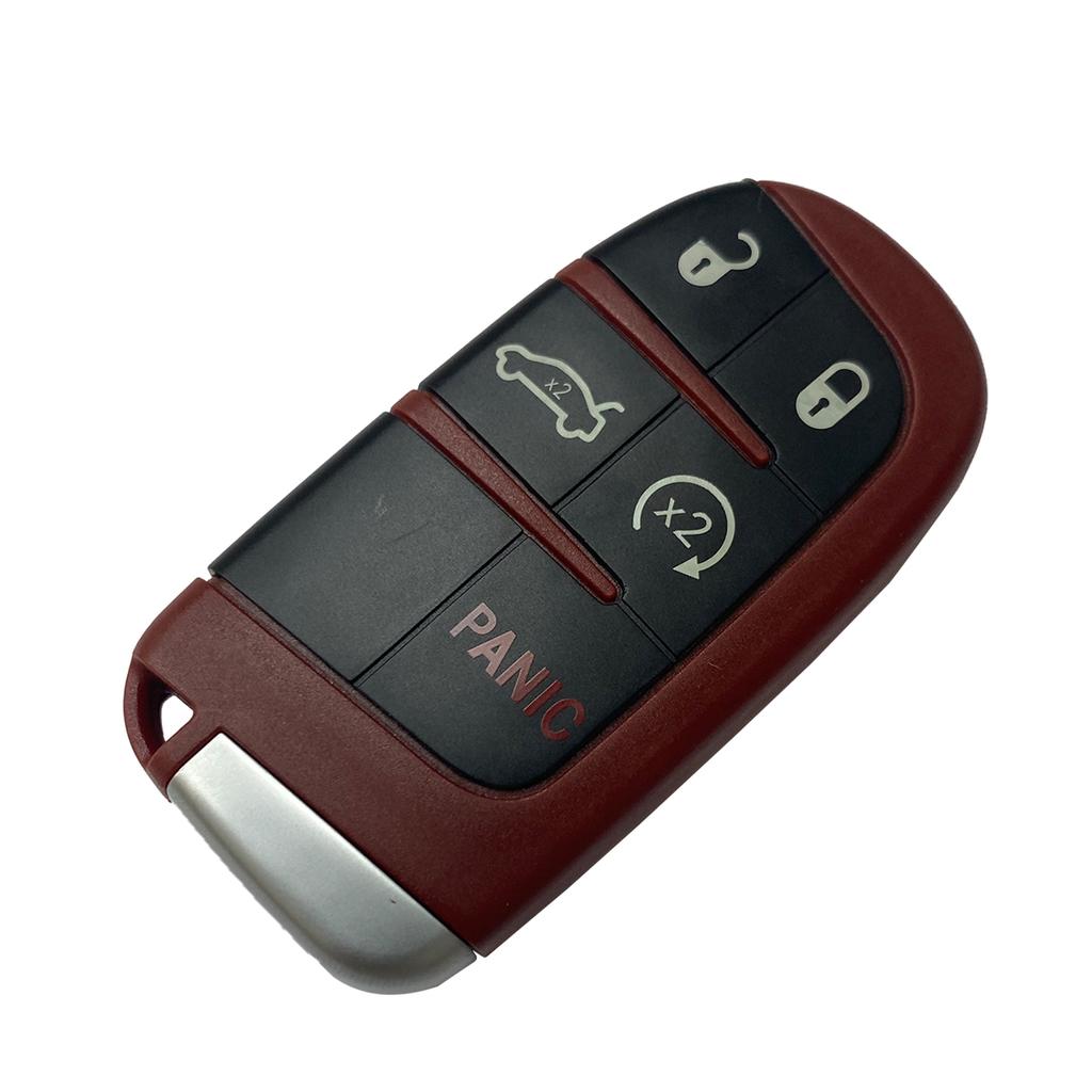 BEST KEY 4+1 5 Buttons Remote Car Key Shell Case Keyless Smart Case For Dodge Dart Charger Challenger For Chrysler 300 For Jeep