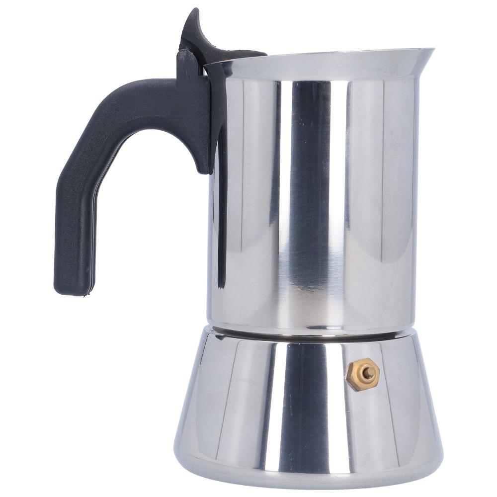 Heat Insulated Handle Stainless Steel Coffee Pot Stovetop Espresso Maker Stovetop Gas Brewing
