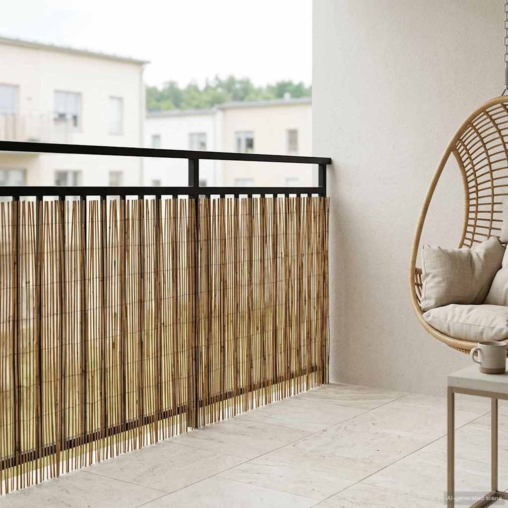 Garden Fence Carbon 1000 x 90 cm Reed