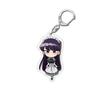 Anime Keychain Komi San Wa Komyushou Desu Women's Komi Shoko Keyring Men's Acrylic Accessories Cute Kawaii Couple Pendant Gift
