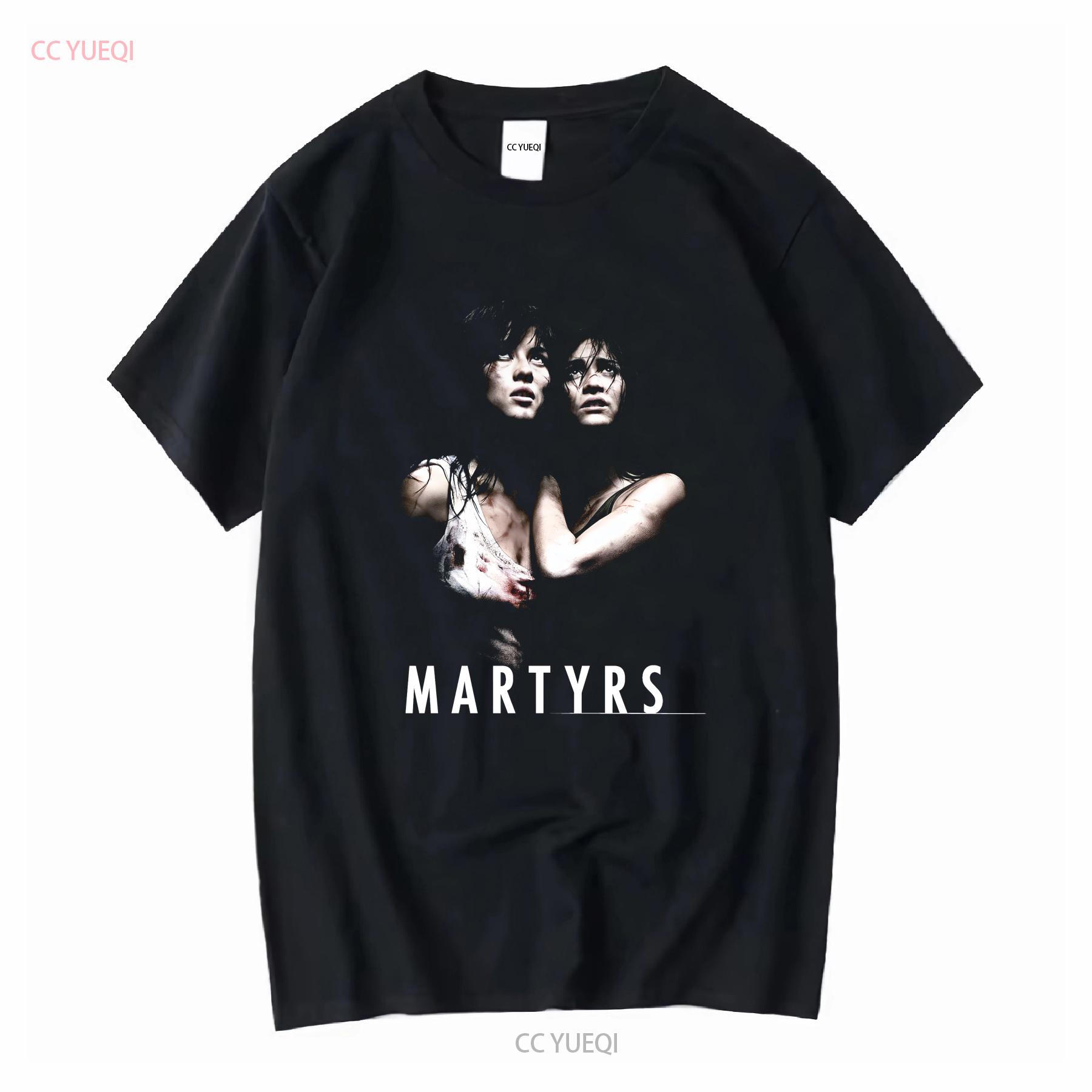 

Martyrs Horror Movie Poster Halloween T Shirt long or short sleeves vintage Washed graphic Casual Soft Stretched streetwear 4XL
