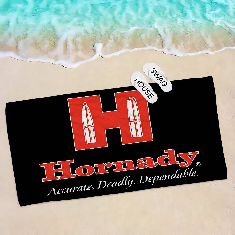 Hornady Microfiber Blanket Quick Drying Beach Towels Oversized Printing Super Absorbent Pool Towel Blanket