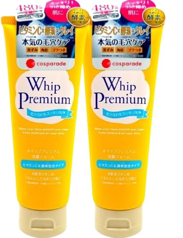 

Cos Parade Face Wash Whipped Premium Face Wash Foam Vitamin C Enzyme Formula 140 г x 2 шт. набор [покупка набора] &