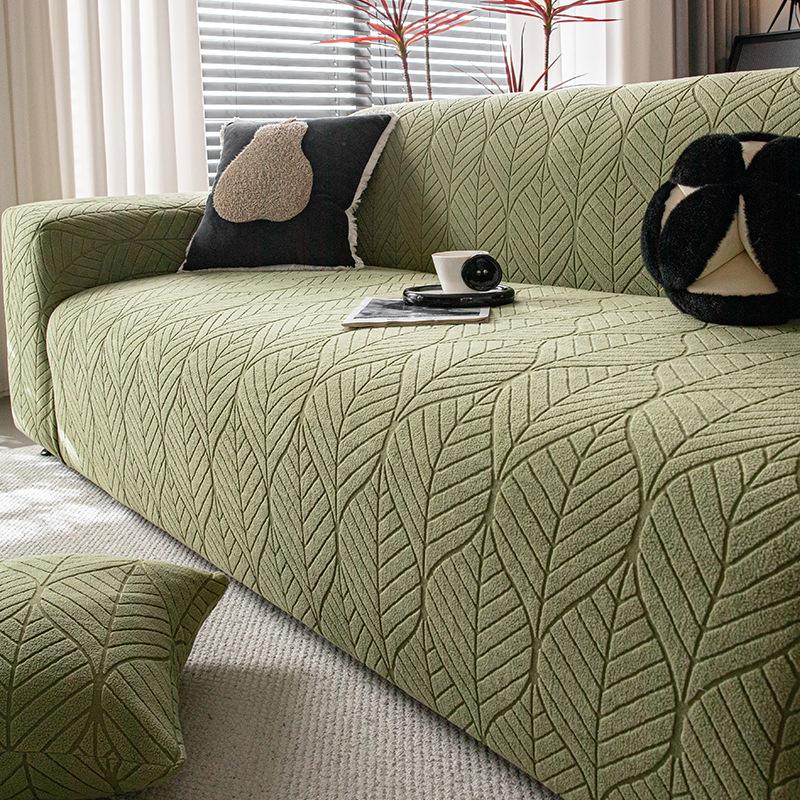 Retro Style Thickened Polar Fleece Sofa Cover New Sofa Cover All Inclusive Universal Cover Cushion