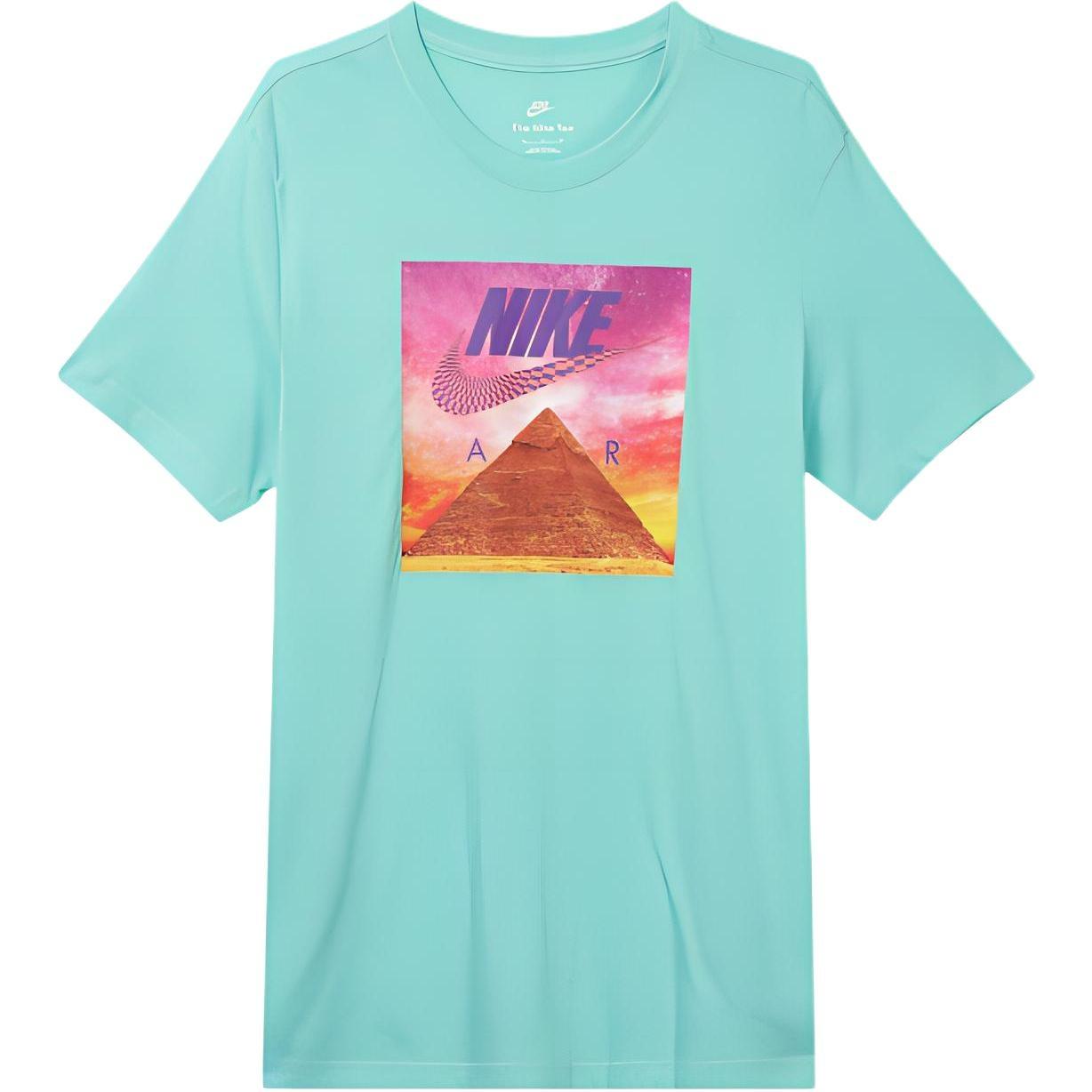 Nike Pyramid Graphic T-shirt Asia Sizing  Green  Men s DR1220-307 XXL