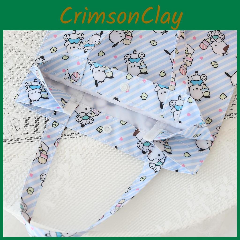 Pochacco Cute Waterproof Cartoon Lunch Bag With Multiuse Oxford Fabric For Outings And Storage