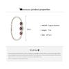 Elegant Zircon Oval Buckle Bracelet - Simple, Versatile, High-End Fashion Jewelry