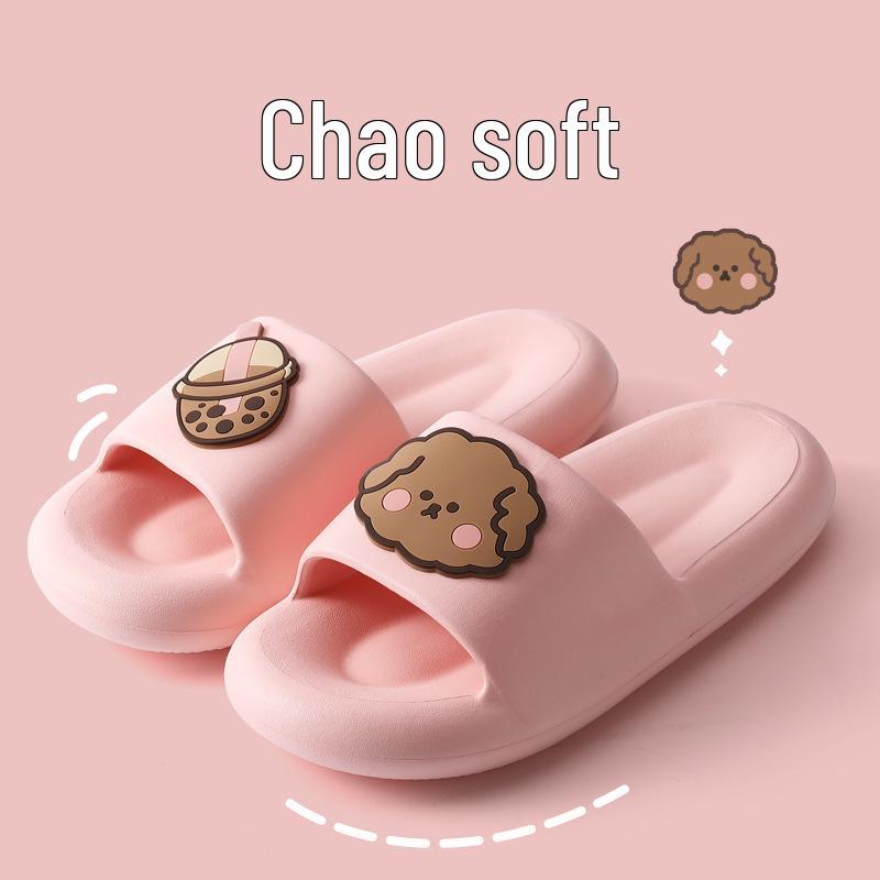 Trendige Rutschfeste Damen Sommer Hausschuhe - Dicke Sohlen, Tragekomfort, Lässige Outdoor & Zuhause Badesandalen