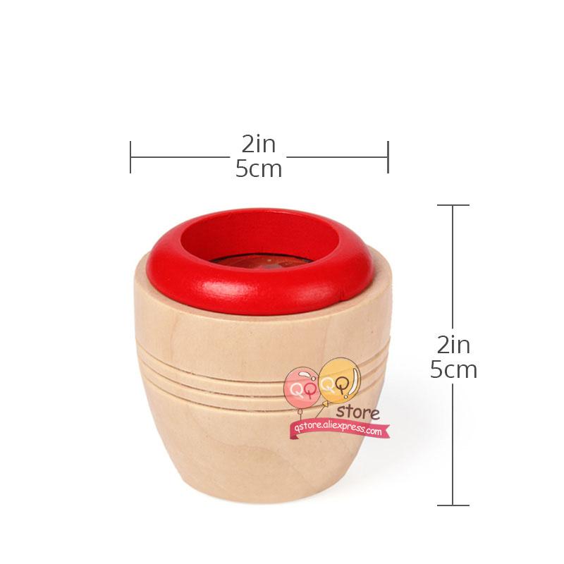 N-Tsi Magische Holz-Kaleidoskope Lustiges Spielzeug für Kinder Kinder Geschenk Vorschulkind Prisma Montessori Frühe Bildung Puzzle 1 Stück