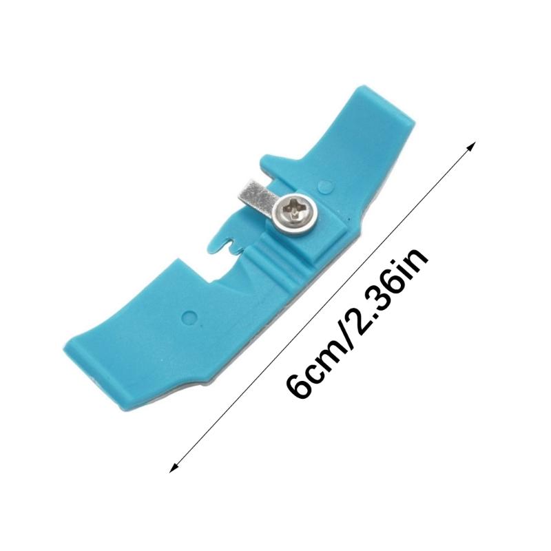 Expert Level Sewing Presser Foot Extended Area Plastic Construction Ideal for Multiple Layer Cloth Handling