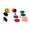 11PCS Bohrbürstenaufsatz Power Scrubber Polierpad für Wandreinigung Bodenstaubentfernung