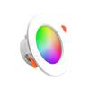 10-1PCS Smart LED Downlight LED Ceiling Recessed Down Light Dimmmable Spot Lamp 10W RGB +CW+WW Changeable LED Downlight