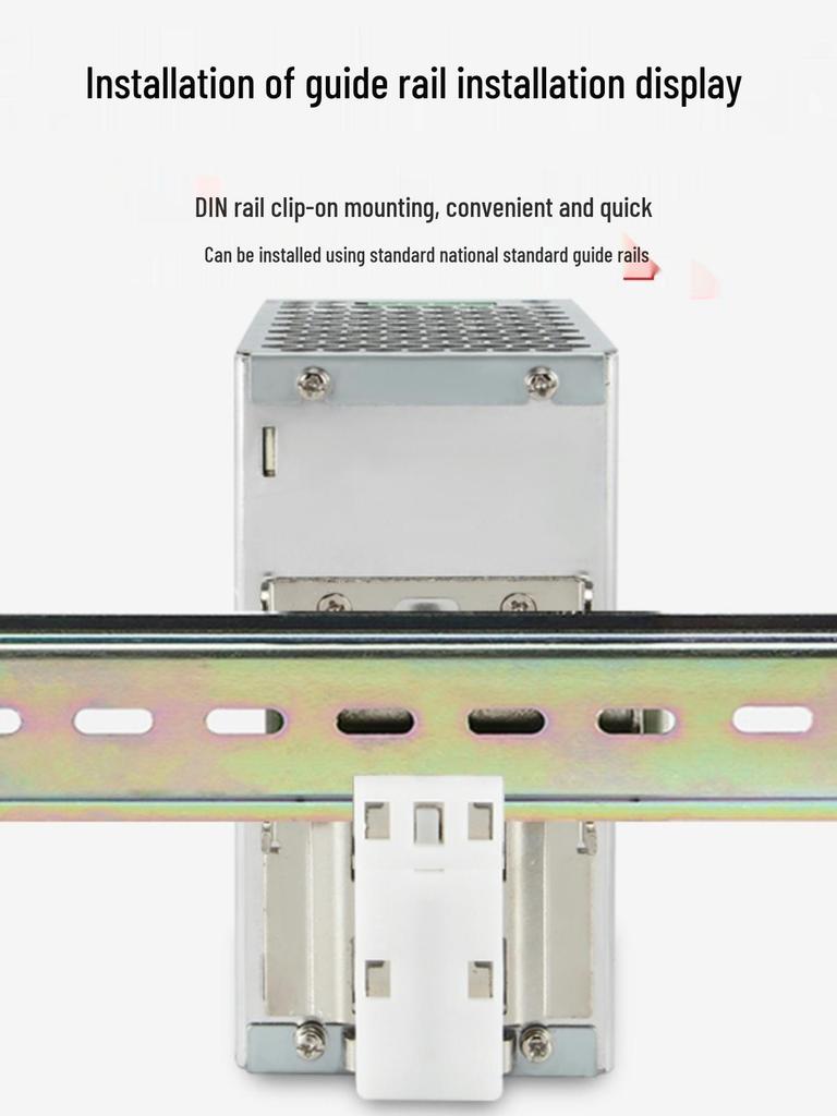 Mean Well DIN Rail Power Supply WDR/SDR/HDR/EDR/MDR/DR/NDR 240W, 24V/12V, 120W
