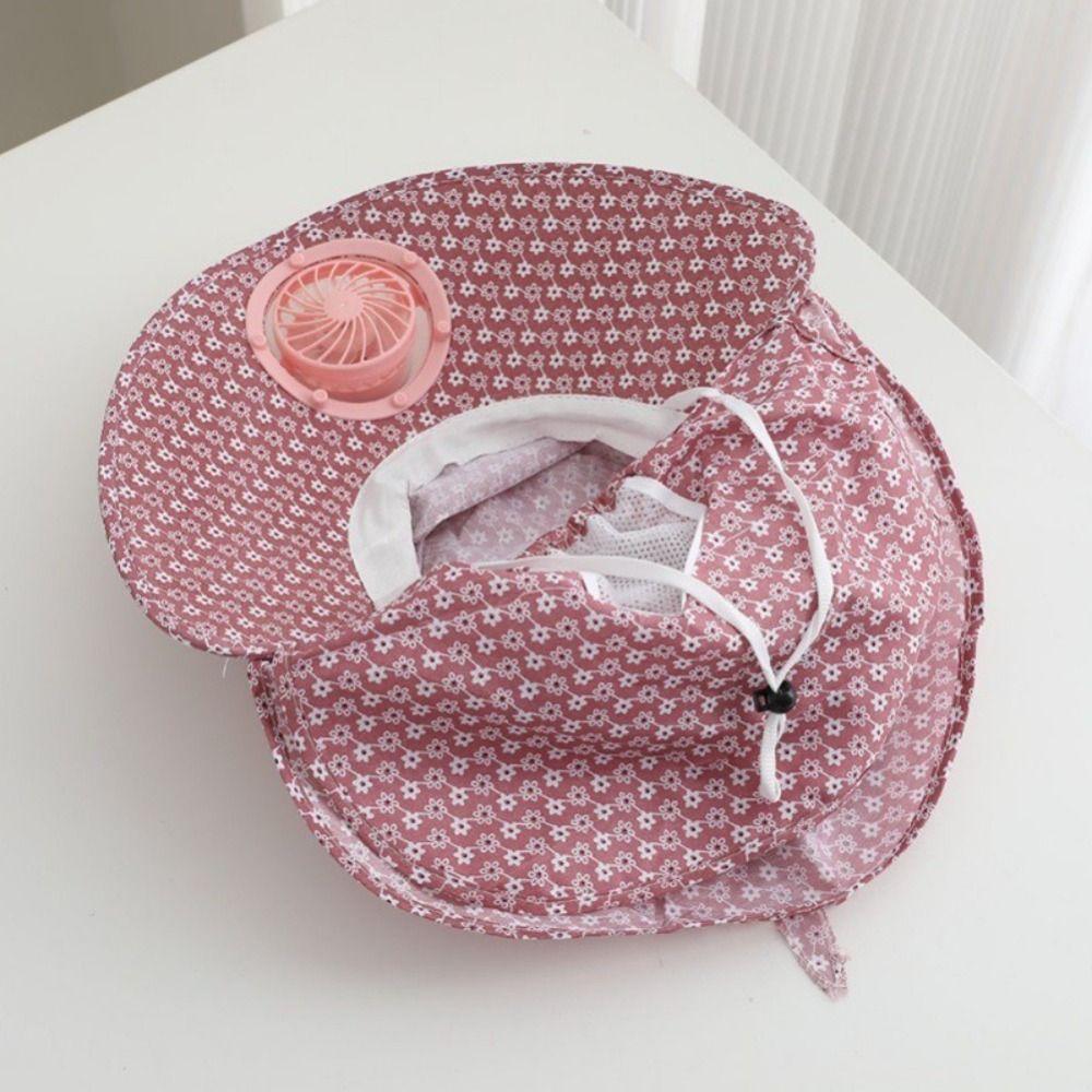USB Charging Sun Cap Anti-UV Cooling Fan Hat Sunscreen Cap Fisherman Hat  Summer Season