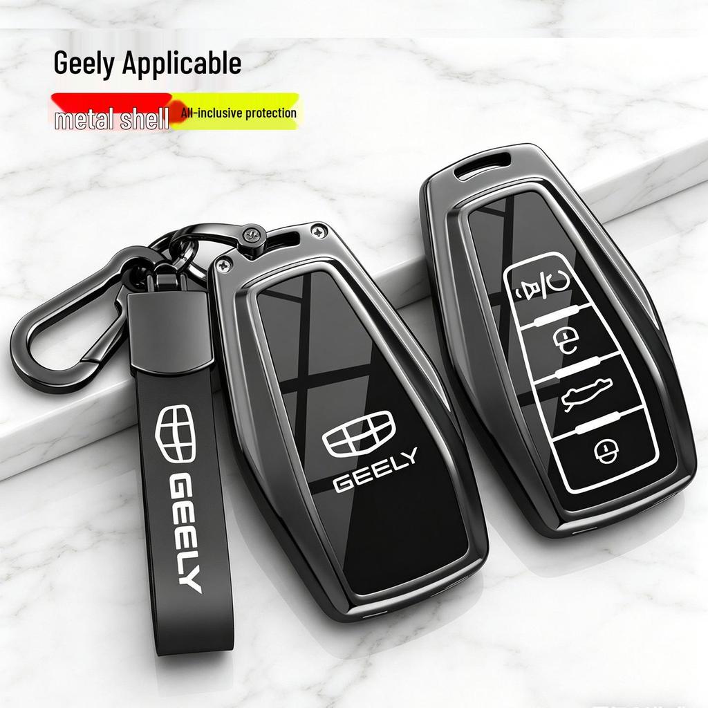 Compatible Silicone Cover for Geely Binyue, Emgrand GS, Xingrui, Xingyue L, Vision X6 Car Keys