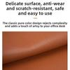 Solid Color Mouse Mat Waterproof Computer Mouse Pad Office Desk Leather Mouse Pad