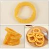 Toyvian Simulated Squid Ring 14Pcs Realistic Faux Fried Squid Rings Artificial Calamari Ring Onion Rings Fake Snack Props Play Food Model for