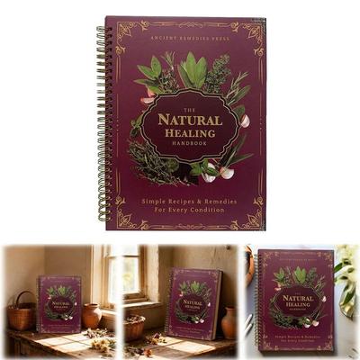 The Natural Handbook Bound For Herbal Remedies And Natural Recipes By Ancient GZW
