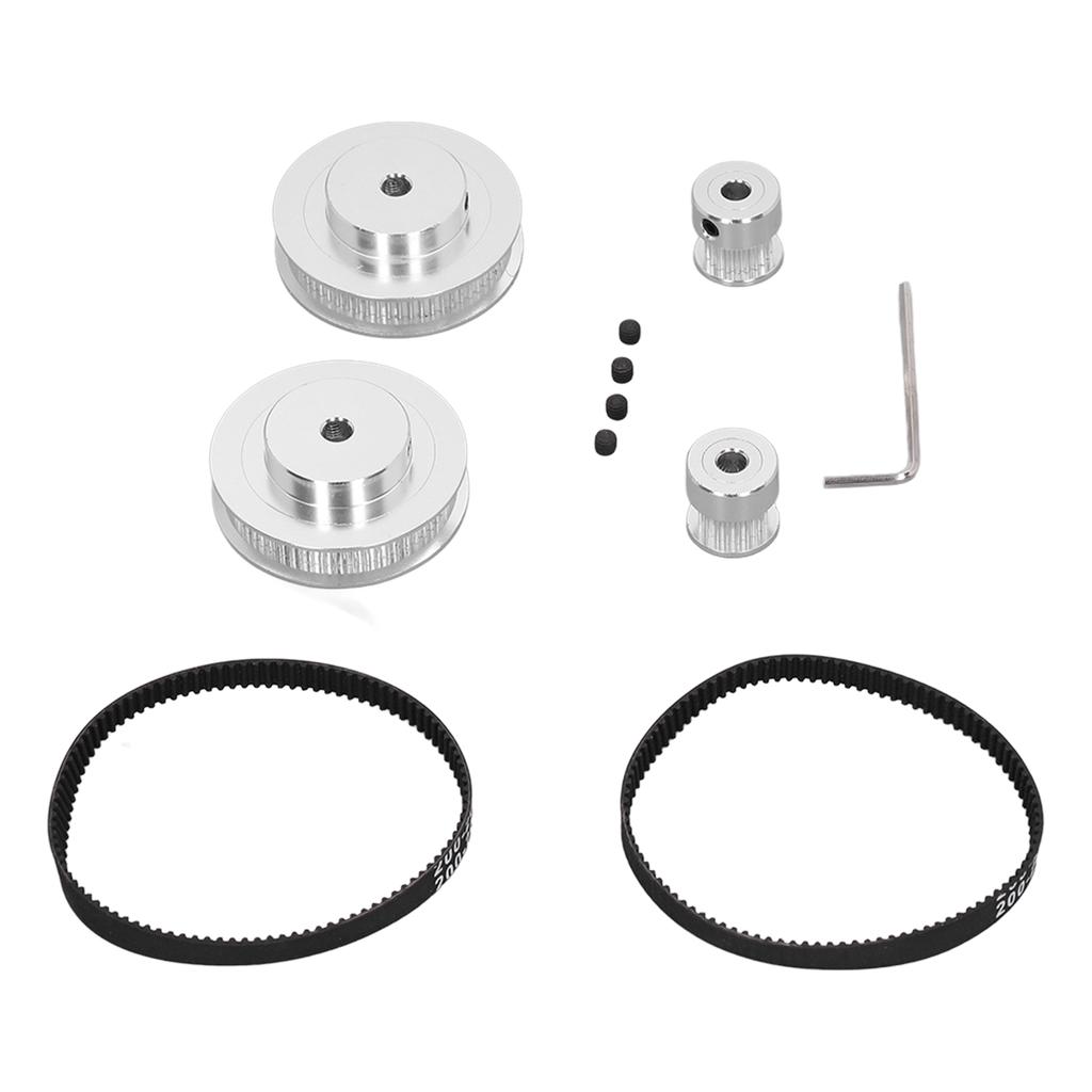 Synchronrad für VORON 2.4 3D-Drucker 20+60 Zähne 5mm Bohrung mit 200mm L 6mm W Riemen