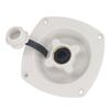 White Pressure Regulated Water Entry Black Water Stop Valve Wall Mount Filler Regulator  RV Trailer
