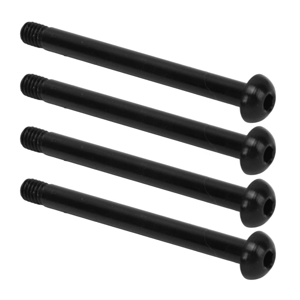 4Pcs Front Flower Shaft Pin Steel Swing Arm Shafts Parts for   1/7 1/8 RC Car