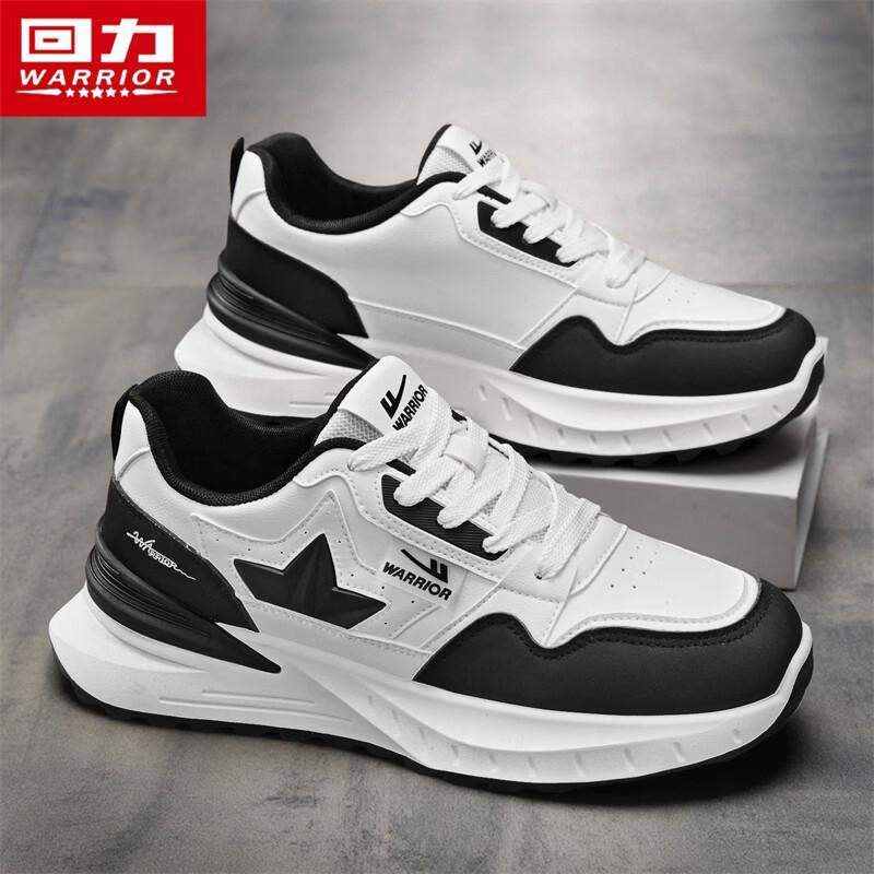 Warrior Men s Thick-Soled Casual Dad Shoes Q420C 44 белый/черный