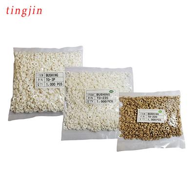 1000 stücke Isolierende Tabletten Isolierung Buchse Transistor Pads Kreis TO-220 Isolierte Kappe Isolierung Partikel Ring Für M3 Schrauben