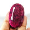 230 Ct Natural Oval African Pigeon Blood Red Ruby Certified Huge Loose Gemstone A-722