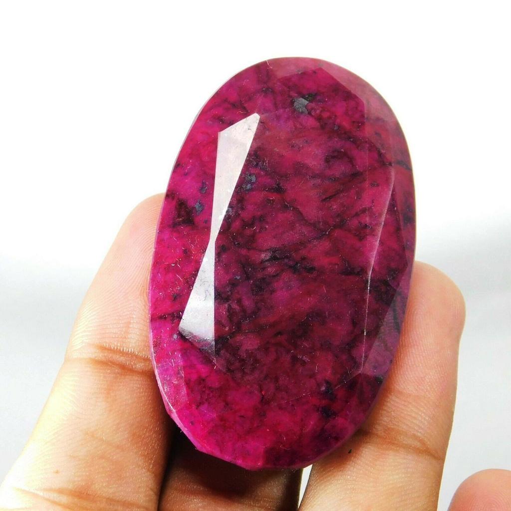 230 Ct Natural Oval African Pigeon Blood Red Ruby Certified Huge Loose Gemstone A-722
