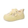 2025 Spring and Summer Campus Style Platform Bread Shoes Women's Versatile Little White Shoes High Value Niche Fashion Lightweight Sports Women