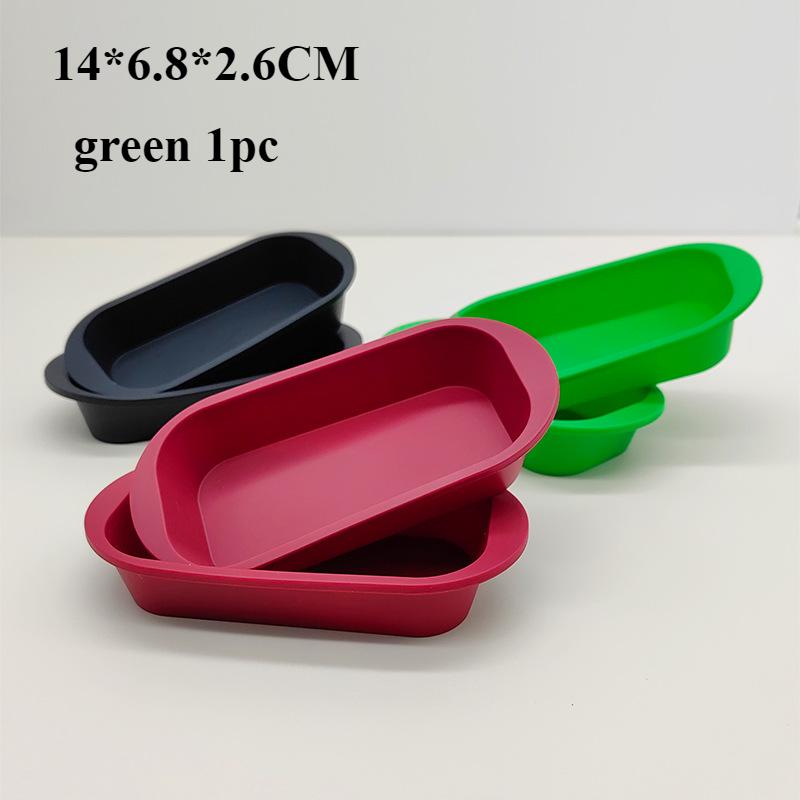 Moules de cuisson en silicone, moules à gâteaux rectangulaires antiadhésifs, mini moules à pain, moule à pain grillé à démoulage facile, accessoires de cuisine, outil de pâtisserie