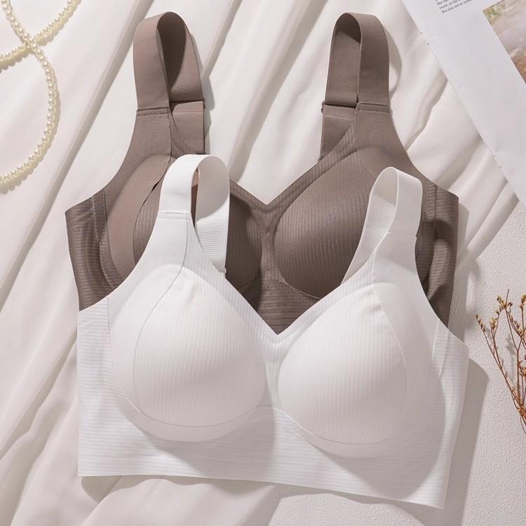 High-Quality Adjustable Soft Support Bra for Women with Big Breasts - Anti-Sag, Plus Size, and Jelly-Soft Design for a Slimmer Look