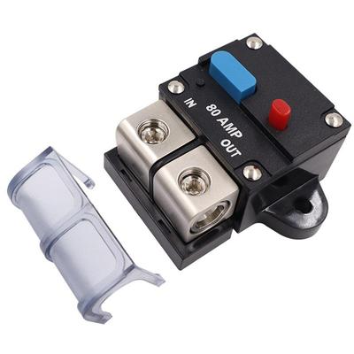 50A 60A 80A 100A 150A 200A 250A 300A AMP Disjoncteur Fusible Réinitialisation Voiture Bateau Auto Étanche Fusible De Sécurité Accessoires