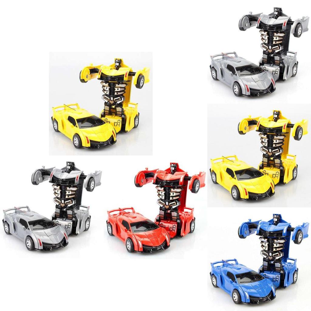 Premium Quality Transforming Collision Car For Children Ideal Gift In Bright Colors