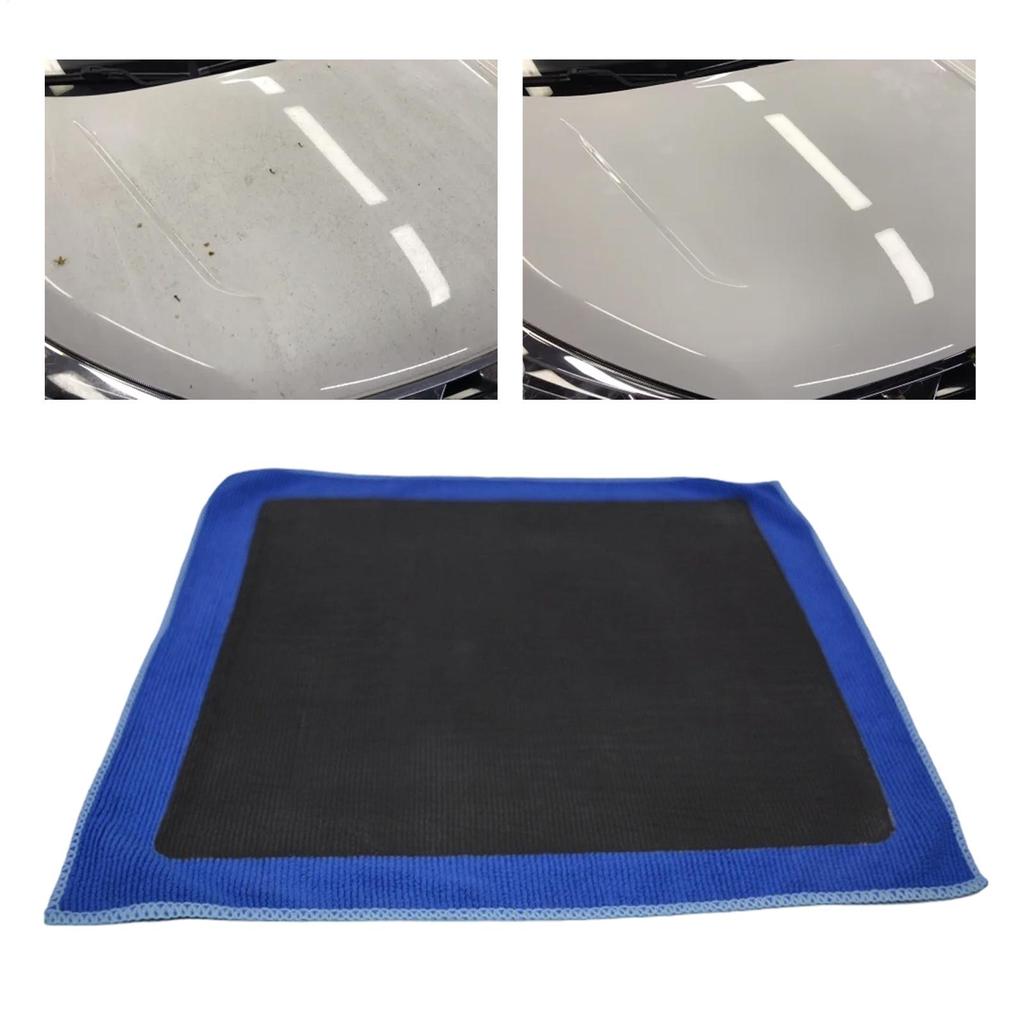 Clay Bar Towel for Car Detailing Microfiber Fine Grade Synthetic Mitt Auto Detailing Towel for Interior Carpet Glass Paint Wheel