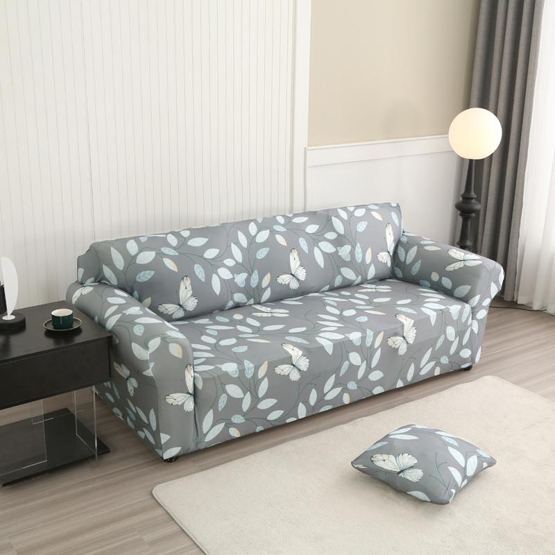 Elastic Sofa Cover for Living Room Spandex Couch Cover Tight Wrap All-inclusive Sectional Furniture Slipcovers 1/2/3/4 seater