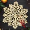 1-20PCS Solid Color Snowflake PVC Table Mat Hollow Placemat Heat Resistant Insulation Coaster Pads Bowl Christmas Home Decor