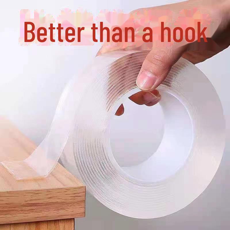 Nano Magic Double-Sided Tape - Super Sticky, Strong, Transparent, and Traceless