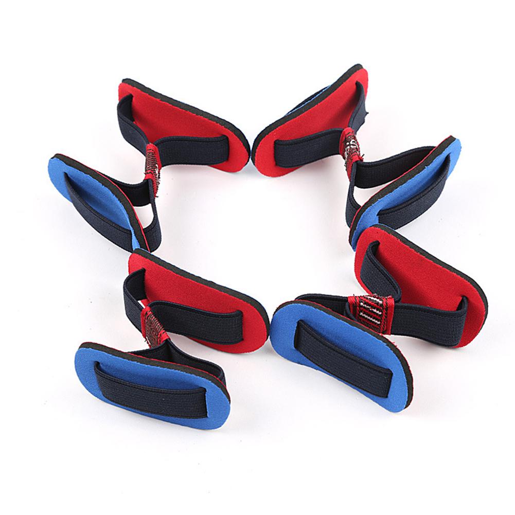 

Unisex Foot Hallux Valgus Strap Relieve Pain Elastic Belt Split Toe Orthosis Daily Wear Big Bone Toe Bunion Splint for Foot Care красный