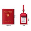 Travel Accessories Name ID Address Luggage Tag Passport Cover Passport Holder Airplane Suitcase Tag