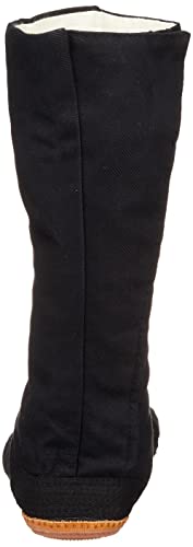 RIKIO H Fighter Tabi Socks, 12-pair, Thick F12W, Black, Size 29.0cm