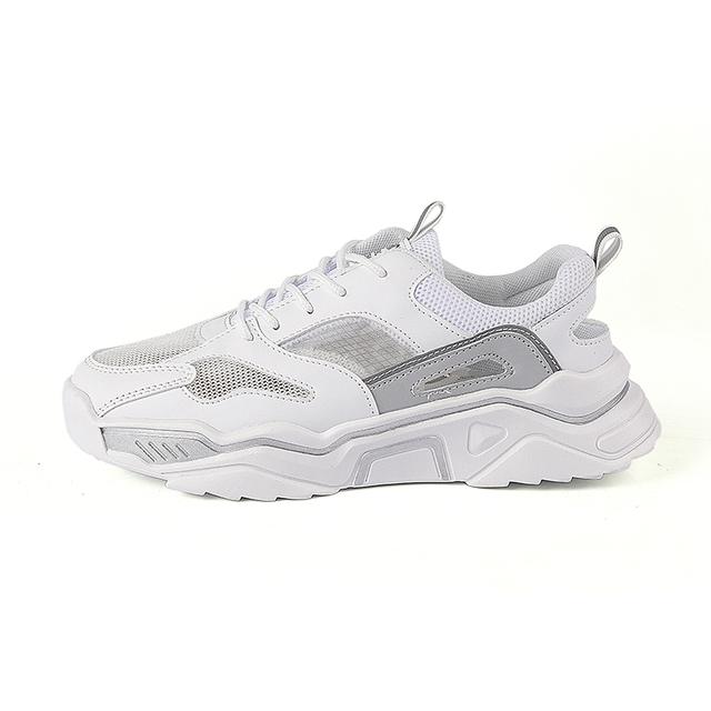 Men 'S Comfortable Sports Shoes Summer Mesh Hollow Breathable Men 'S Running Shoes Anti -Leisure Versatile Men 'S Vulcanized Shoes
