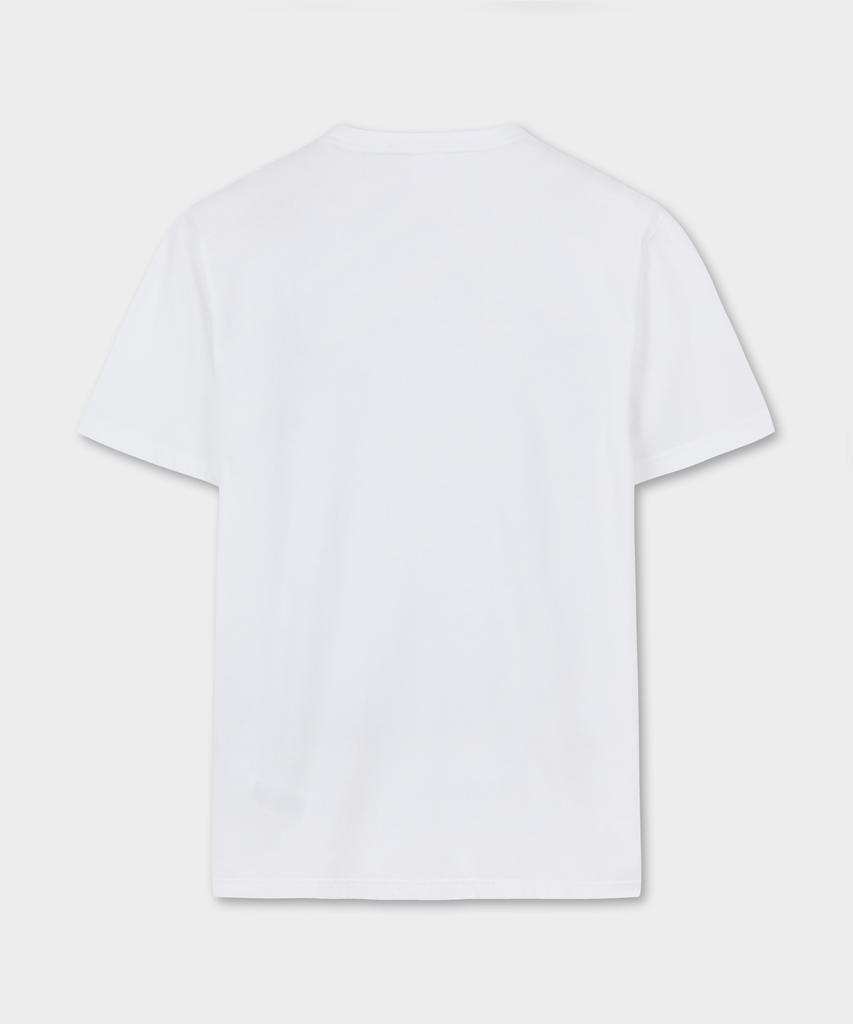 BROOKS BROTHERS Supima Golden Fleece Logo T-Shirt (White) (Bbnpmm5192A)