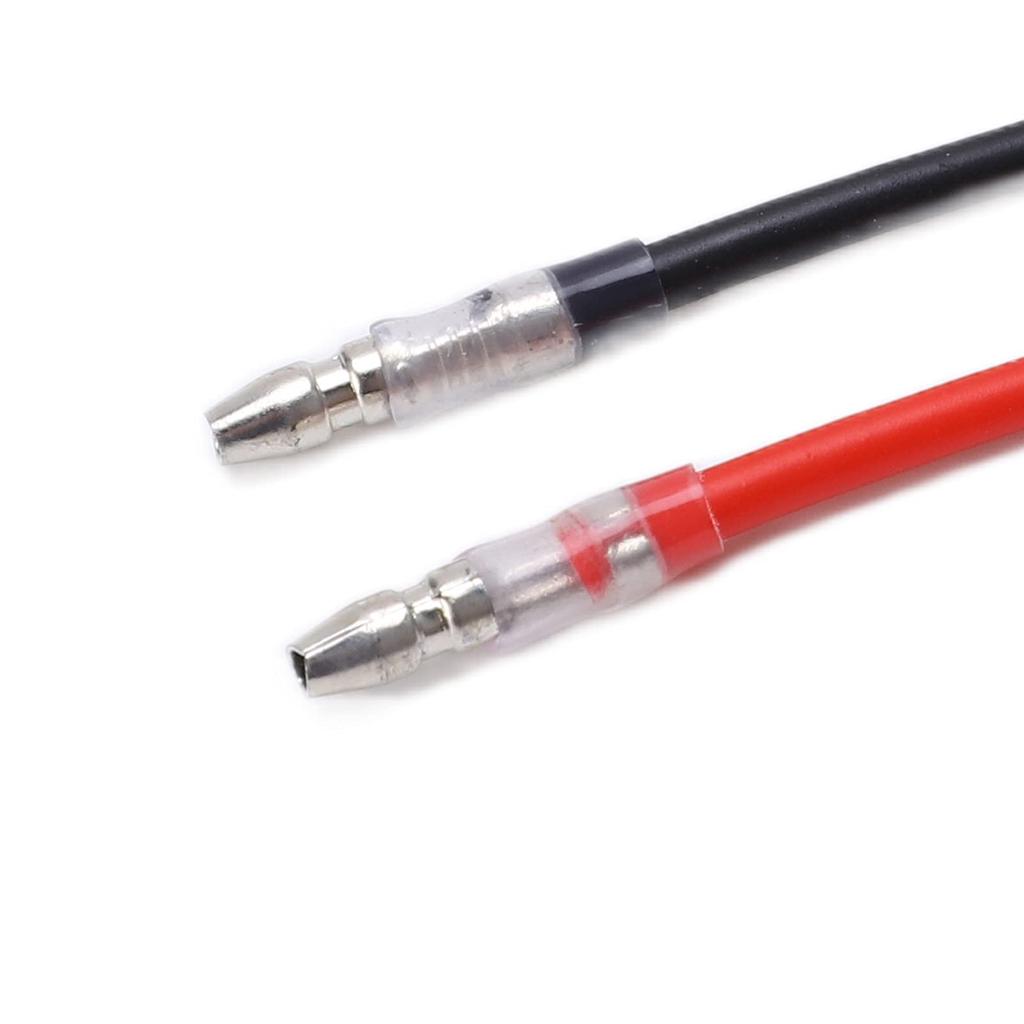 10pcs RC Brushed Motor Cables, 4mm Banana Plug Connector Extension Cable Wire, 16AWG Silicone Wire for Axial Scx10 and Redcat Gen8 RC Motors