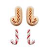 Christmas Tree Clay Cutter Christmas Clay Cutter Bows Clay Cutting Molds Easy To Use Clay Earring Cutter for Women Girls