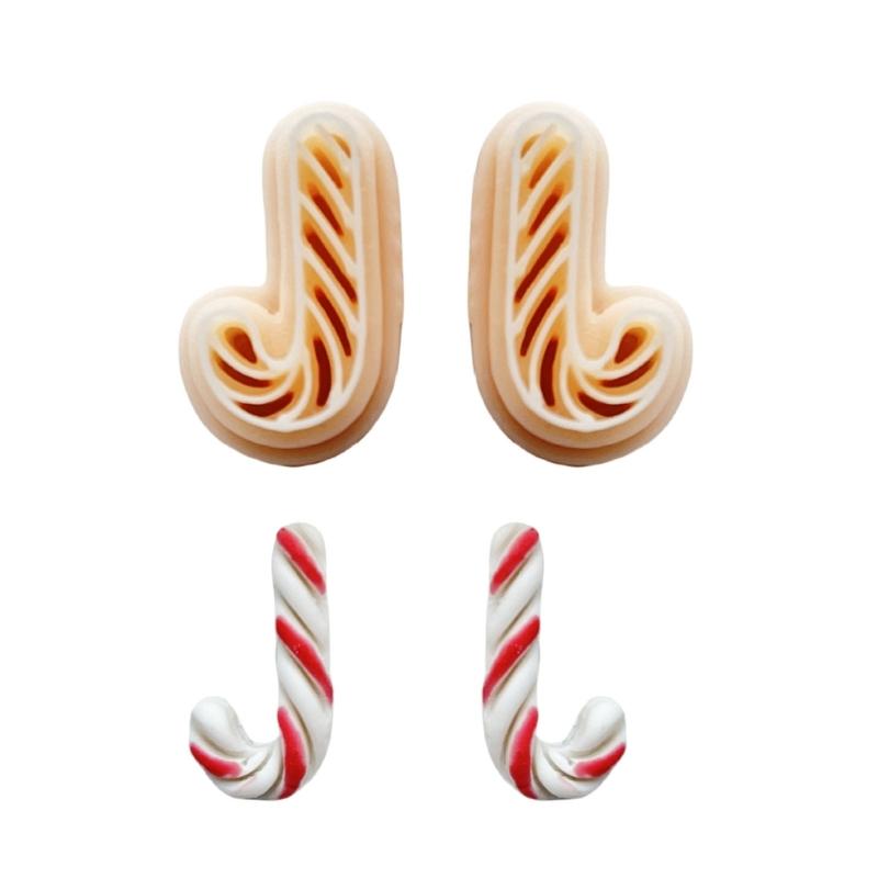 Christmas Tree Clay Cutter Christmas Clay Cutter Bows Clay Cutting Molds Easy To Use Clay Earring Cutter for Women Girls