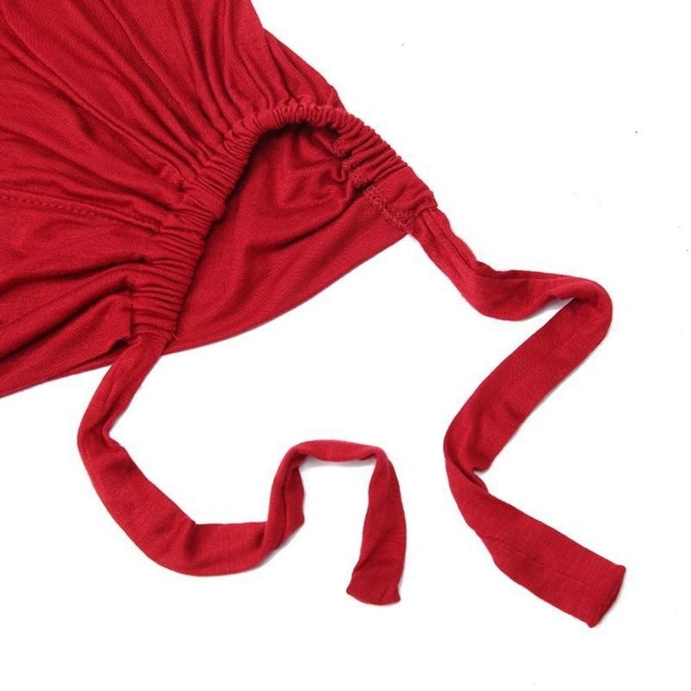 Solid Color Muslim Turban Hat Elastic Drawstring Islamic Underscarf Base Hat  Islamic Headwear