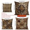 2D Exquisites Geometrisches Muster Dekorative Kissenbezüge Muster Kissenbezug Geeignet für Sofa Schlafzimmer Auto Kissenbezug