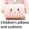 Cute Plush Animal Hand Warmer Pillow, Warm Nap Pillow, Cartoon Hand Warmer Throw Pillow For Students to Take a Nap at the Office