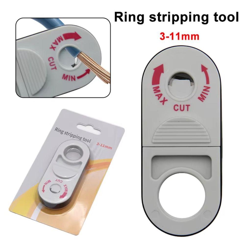 Professional Tool Coaxial Cable Stripper Quick Stripping Ring Wire Stripper  Category 5e Cable